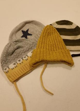 Дитяча шапка, шапка тепла на малюка, зимова шапка, шапка для н...