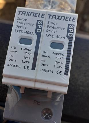 УЗИП DC до 40ka 600V Taxnele устройство защиты от импульсных п...