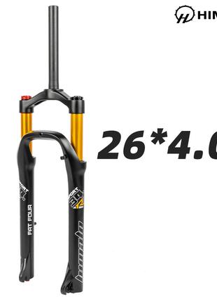 Воздушная вилка для фэтбайка Himalo 26 дюймов Fat Bike 130mm L...