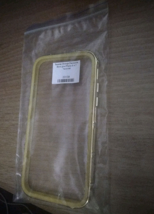 Бампер Shengo Diamonds Bone для iPhone 6 , 4.7" золотий