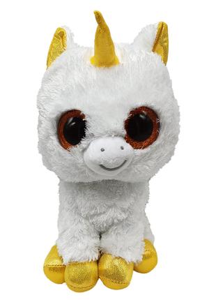 Детская мягкая игрушка Единорог PL0662(Unicorn-White) 23 см
