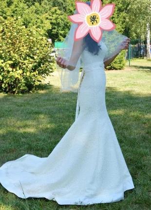 Продам красивое свадебное платье в идеальном состоянии.размер ...