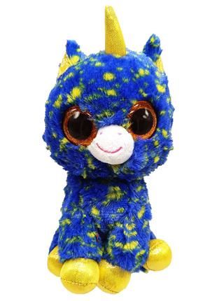 Детская мягкая игрушка Единорог PL0662(Unicorn-Blue) 23 см