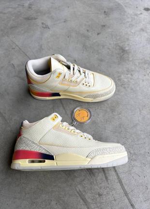 Найк джордан кроссовки nikejordan3 x j balvin "medellin sunset"