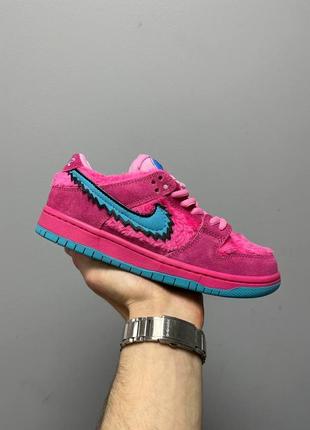 Найк данк лов nike sb dunk low grateful dead bears pink