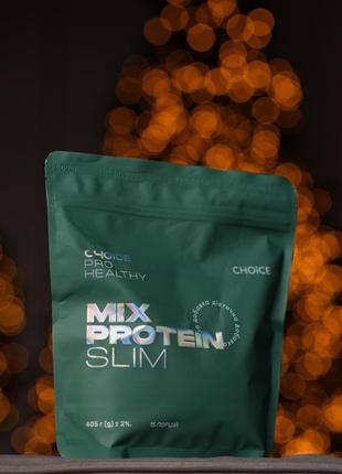 Протеиновый жиросжигающий коктейль choice mix protein slim чей...