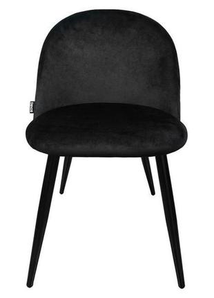 Стілець крісло для кухні, вітальні, кафе bonro b-659 чорне