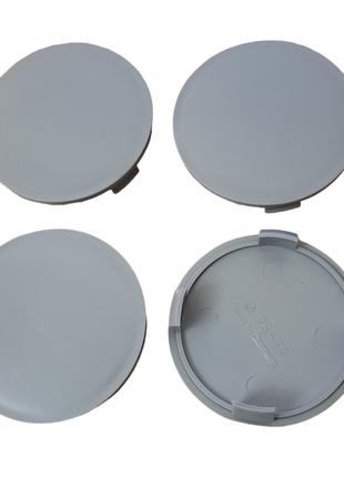 Колпачки на диски, заглушки на литые диски 75 мм / 72 мм серые