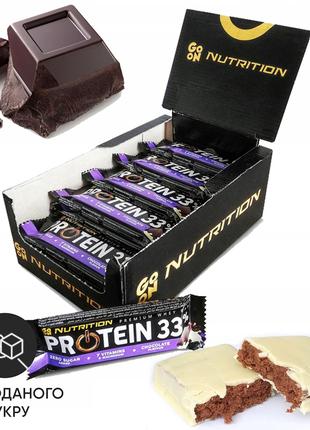Батончик GoOn Protein 33% БЛОК, 25*50 грамм Шоколад