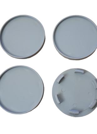 Колпачки на диски, заглушки на литые диски 65 мм / 56 мм серые