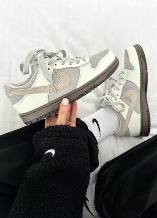 Найк сб бронстон nike sb dunk ironstone