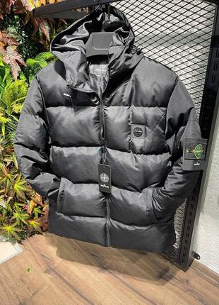 Куртка зима чёрная 001kur