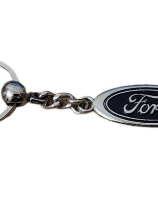 Брелок автомобильный металлический для ключей Ford Форд синий ...