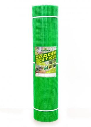 Сітка пластикова декоративна 13*13мм 1*20м темно-зелена Клевер