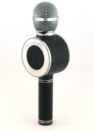 Беспроводной микрофон караоке Ws-668, black