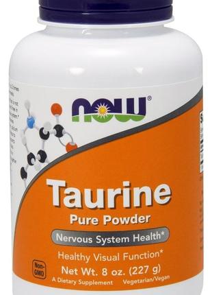 Таурин Now Taurine Pure Powder 227 g