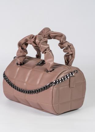 Жіноча сумка мокко сумка моко сумочка середнього розміру сумка