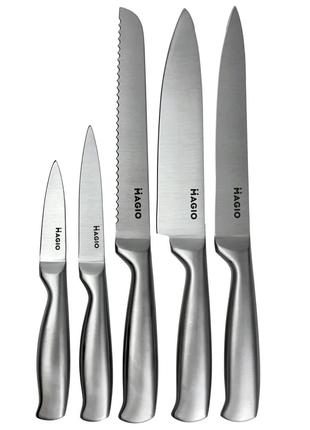 Набор кухонных ножей Magio MG-1093 | Поварские кухонные ножи н...