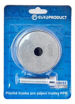 Насадка плоская для паяльника Europroduct EP.WS032 PPR труб 32...