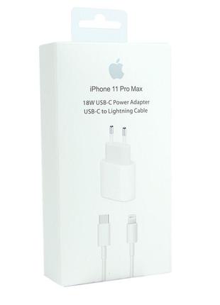 Комлект зарядного устройства Wuw PD18W iPhone 11 Pro Max Type-...