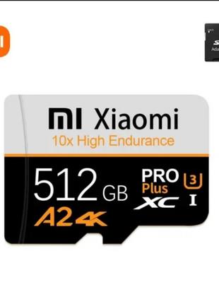 Xiaomi Micro tarjeta SD Card A2 Class10 Flash Memory Card 512 Pro
