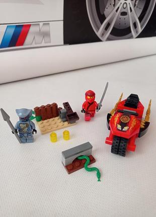 Lego ninjago мотоцикл кая 71734