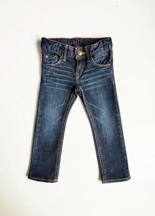 Детские синие узкие джинсы h&amp;m 1,5-2 года
