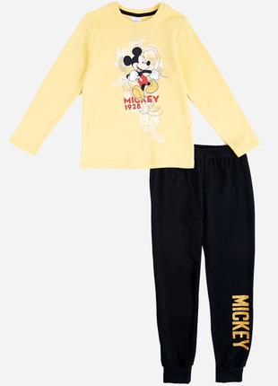 Спортивный костюм «Mickey Mouse, 5 лет, 110 см, желто-синий». ...