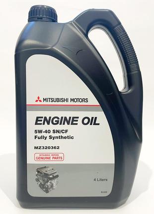 Моторное масло Mitsubishi Engine Oil 5W40 (Митсубиси 5в40) 4л ...