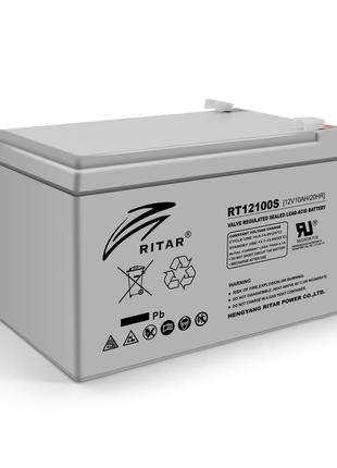 Аккумуляторная батарея AGM RITAR RT12100S, Gray Case, 12V 10.0...