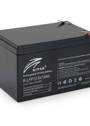Акумуляторна батарея Ritar LiFePO4 12,8 V 18 Ah 230.4WH ( 150 ...