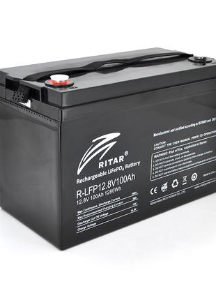 Аккумуляторная батарея Ritar LiFePO4 12,8V 100Ah 1280Wh ( 328 ...