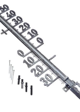 Вуличний термометр металевий TFA 12.5002.50 розмір 410х100 мм ...
