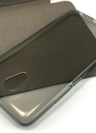 Чехол на Meizu M5 Note накладка бампер SMTT силиконовый серый