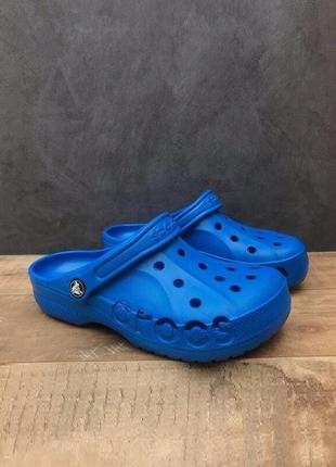 Крокс бая клог сині crocs baya clog bright cobalt