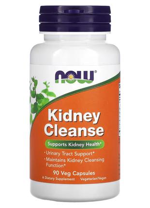Натуральная добавка NOW Kidney Cleanse, 90 вегакапсул
