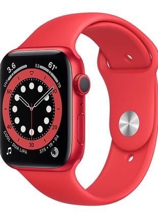 Б/У Смарт часы Apple Watch Series 6 40mm GPS Red Aluminum Case...