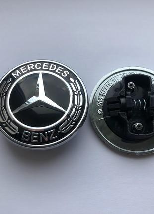 Значок ємблема на капот Мерседес Mercedes A2048170616, W203, W...