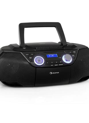 Roadie 2K Boombox CD-плеєр Касетне радіо DAB/DAB+ FM Bluetooth...