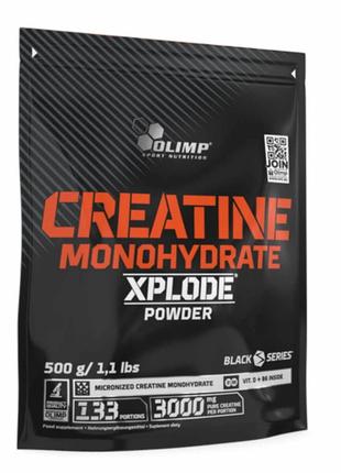 Креатин Olimp Creatine Monohydrate Xplode, 500 грамм Апельсин