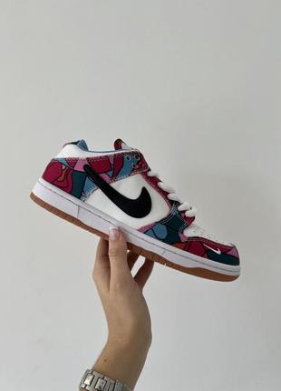 Кроссовки nike sb dunk low pro " parra abstract art "