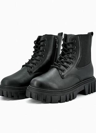 Ботинки winter boots full black