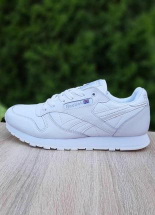 Мужские кроссовки reebok classic білі