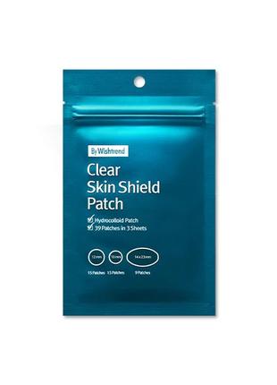 Гідроколоїдні патчі від прищів By Wishtrend Clear Skin Shield Pat