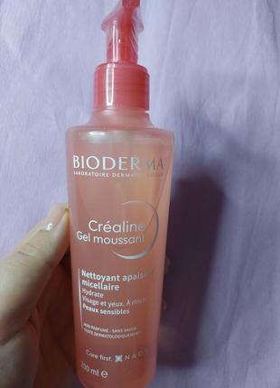Bioderma
crealine gel moussant 200 ml гель для умывания чувств...