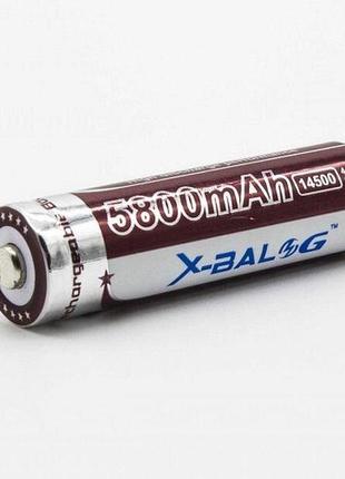 Потужний акумулятор X-Balog BL-14500 Li-ion 5800 mAh