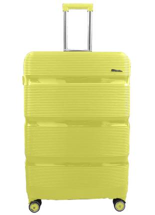 Чемодан большой Milano bag 0307 полипропилен Желтый