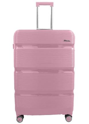 Чемодан большой Milano bag 0307 полипропилен Розовый
