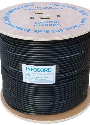 Коаксиальный кабель Infocord F660BV (305м) Black