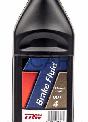 Жидкость тормозная DOT 4 BRAKE FLUID, 1 л PFB401